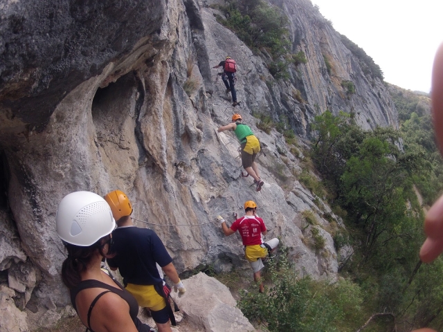 Subiendo la escalera